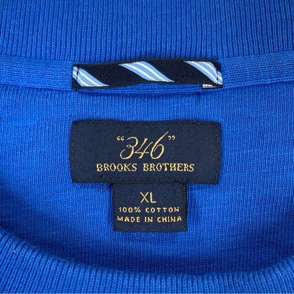Brooks Brothers 346~Men's 100% Cotton Long Sleeve Crewneck Pullover Shirt~Sz XL - Picture 12 of 13